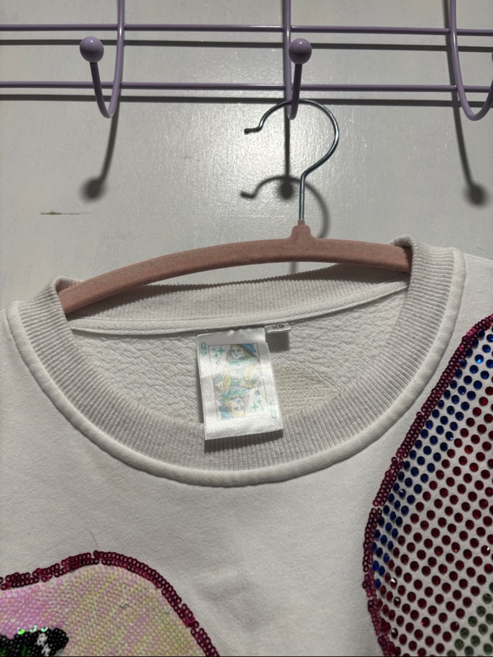 QUEEN OF SPARKLES pickleball crewneck sweatshirt - Picture 7 of 14